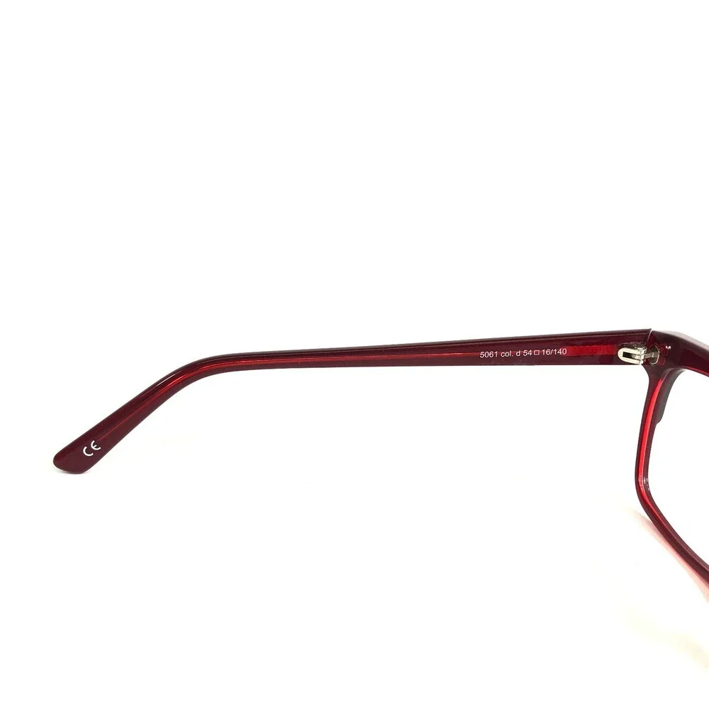 Andy Wolf Eyeglasses Frames 5061 col. d Black Red Cat Eye Full Rim 54-16-140